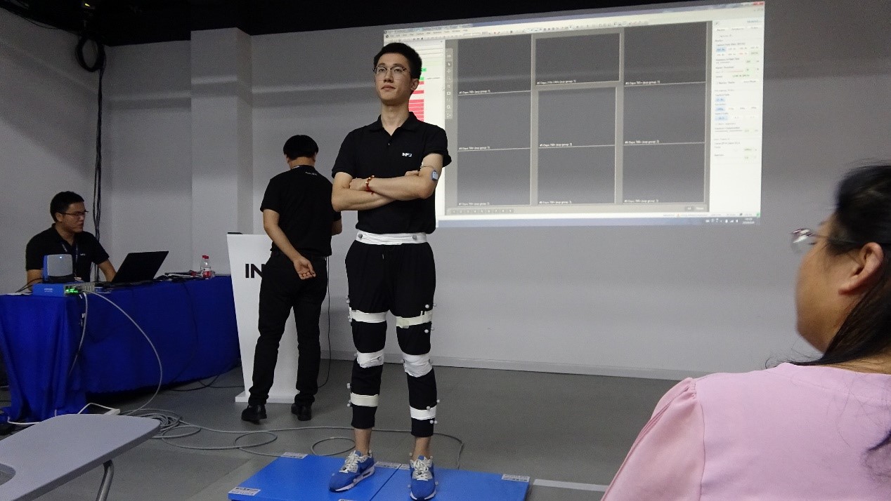 光学三维运动捕捉系统数据采集