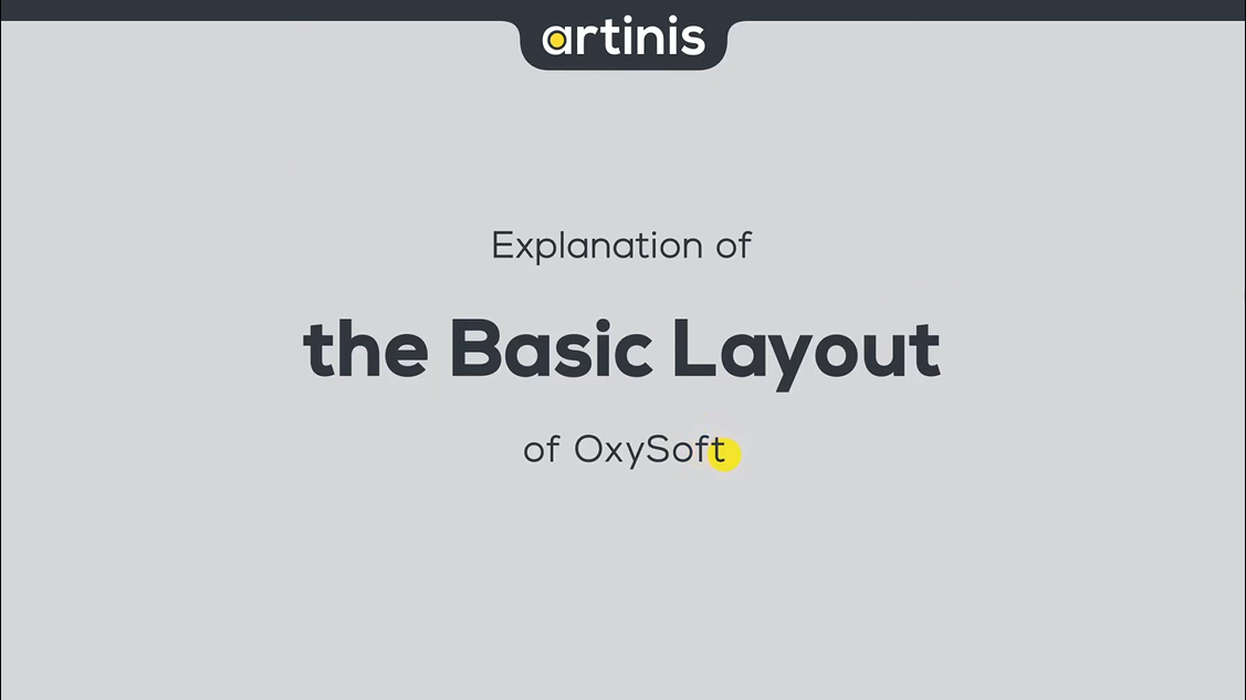 OxySoft基本布局说明