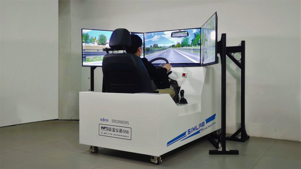 驾驶场景模拟仿真软件SILAB - 赢富仪器-多模态数据同步分析平台-压力分布测试系统-近红外脑成像-表面肌电-眼动仪