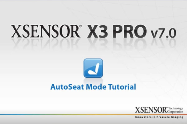 两分钟带你了解易用的专业座椅系统软件 XSENSOR X3 PRO